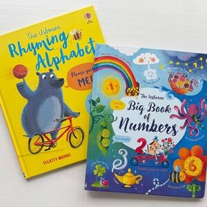 Usborne Big Book of Numbers & Rhyming Alphabet